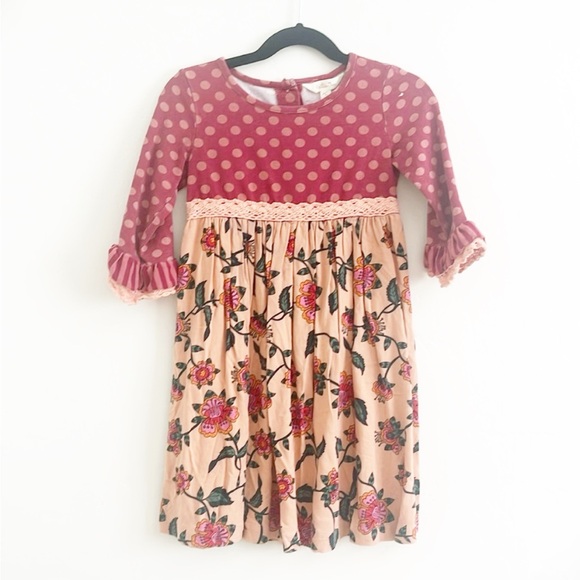 Matilda Jane Other - Matilda Jane Girl’s Pink Fall Dress